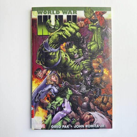 Marvel Incredible Hulk - World War Hulk 2‎ by Greg Pak (TPB 2021) EX-LIBRARY - Picture 1 of 6